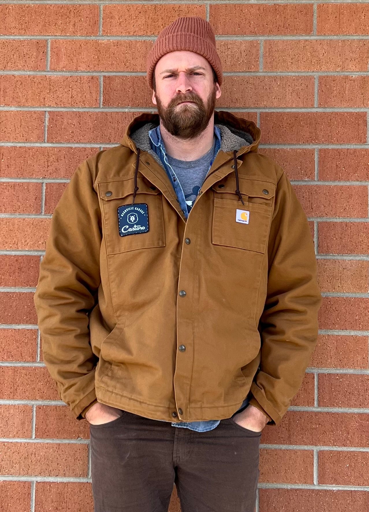 Carhartt Washed Duck Sherpa-lined Heavy Jacket