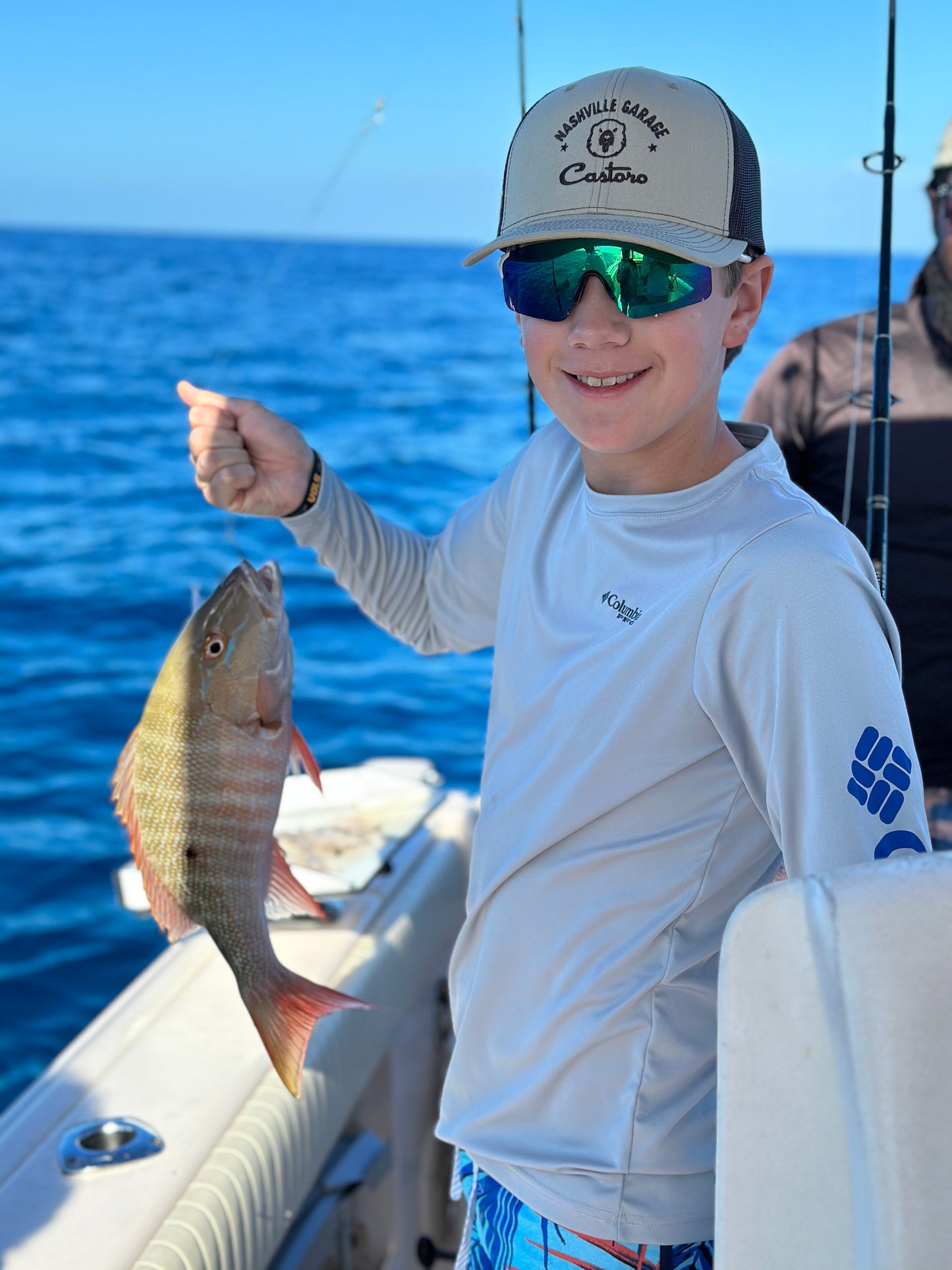 Hat - Columbia Blue / Khaki