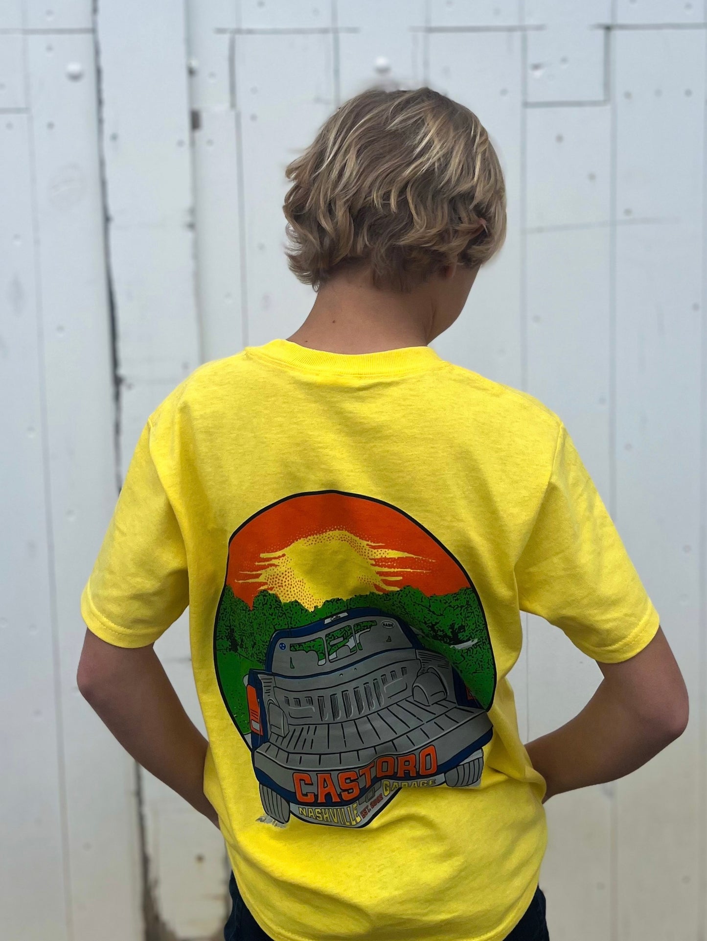 Sunset Pickup Tee - Youth