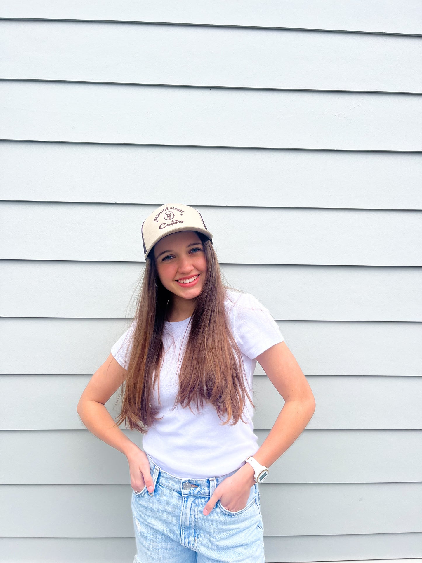 Hat - Charcoal / Navy