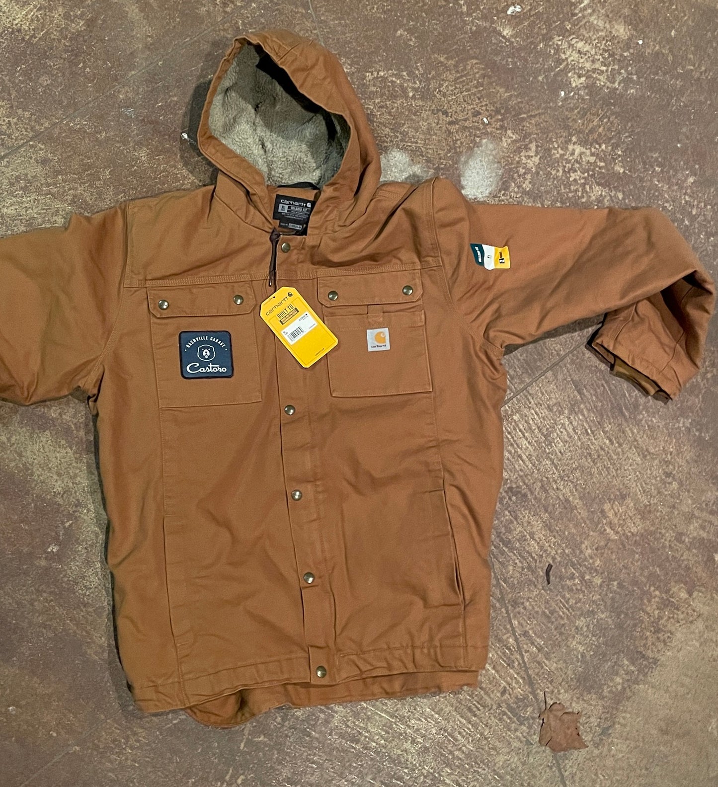 Carhartt Washed Duck Sherpa-lined Heavy Jacket