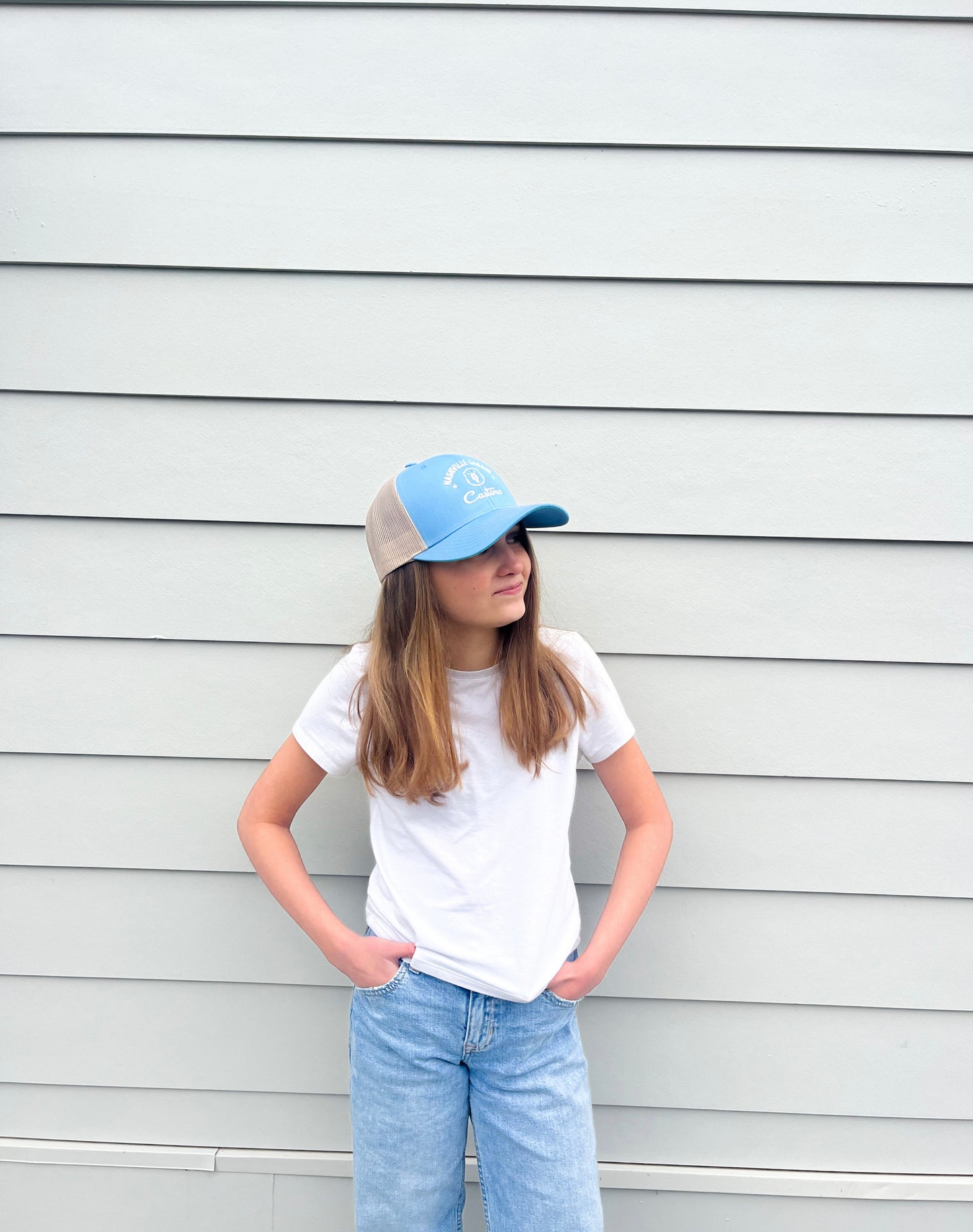 Hat - Khaki / Coffee