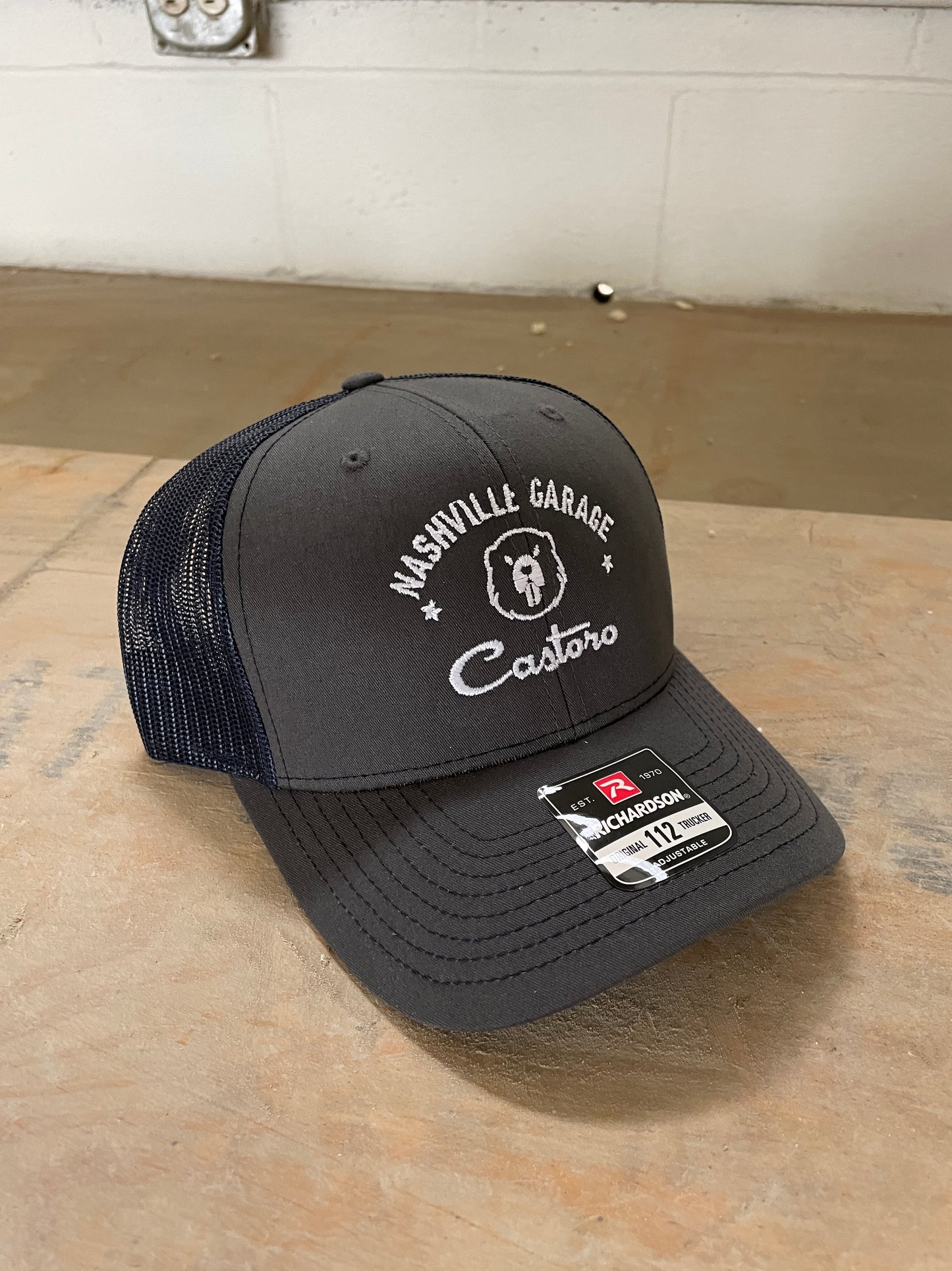 Hat - Charcoal / Navy