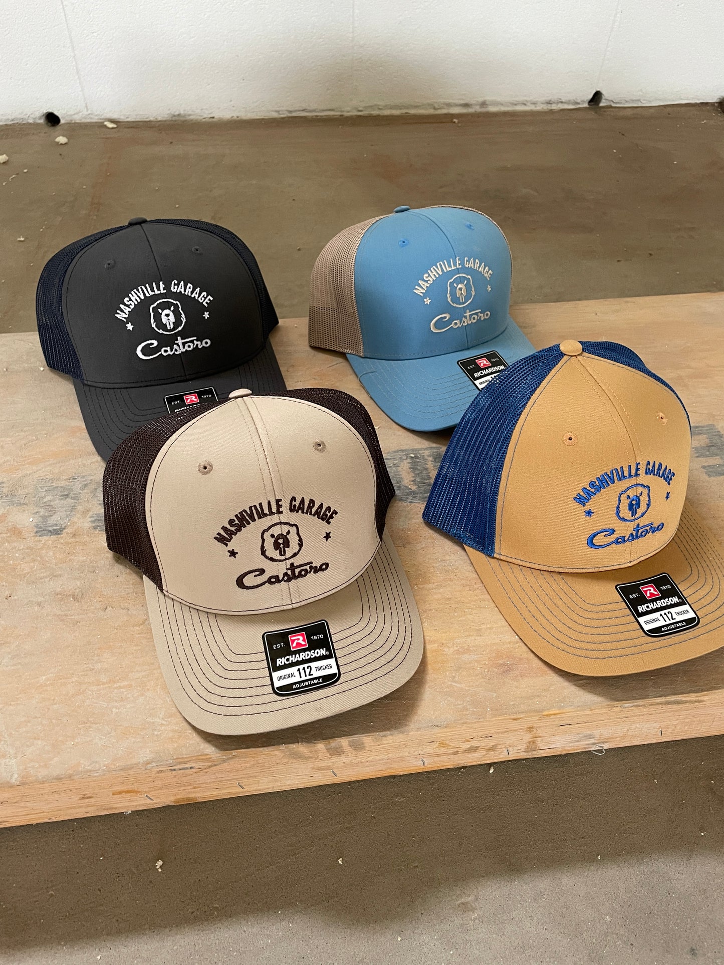 Hat - Columbia Blue / Khaki